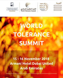 Ajmer Sharif represented at the 1st World Tolerance Summit, Dubai-UAE
